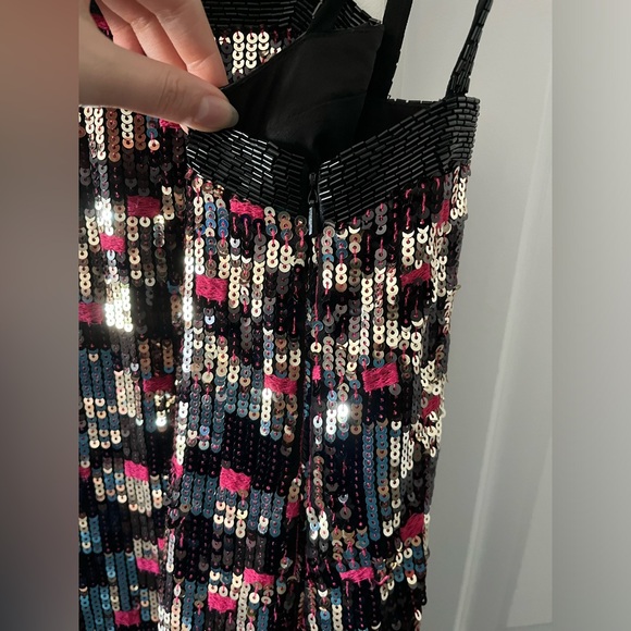 FRENCH CONNECTION | Sequin Mini Dress | Size Medium - Picture 9 of 9